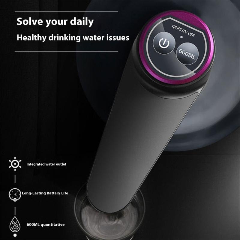 Water Bottle Dispenser Water Bottle Pump for Bottle Automatic Drink Water Jugs Pump for Home Camping Outdoor Travel