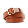 Chic Minimalist Women's Belt In Various Colors Great For Jeans And Casual Looks