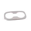 For Chevrolet Cruze Sedan 2017 2018    Rear Cup Holder Trim Frame Decoration Sticker Water Interior Accessories
