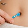 Soft Navel Cleaner 2PCS Belly Button Cleaning Brush, Portable Dirt Remover, Skin Travel Body Brush Tool, for Care And Funny Christmas Stocking