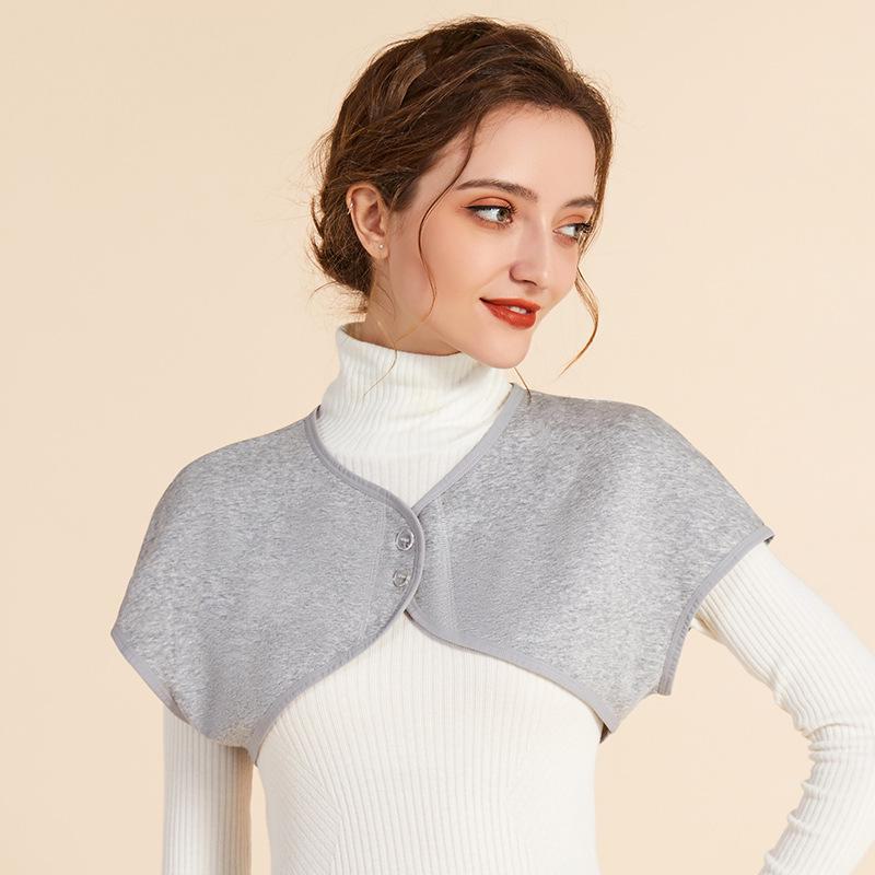 Haosangyuan Mullbärssilke & Sammetssjal Väst - Förtjockad Kofta Väst