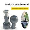 17mm/25mm Kulehodeadapter Enkel Justering M6/M8/M10 Bolt Kulehodeadapter Telefonholder Biltilbehør