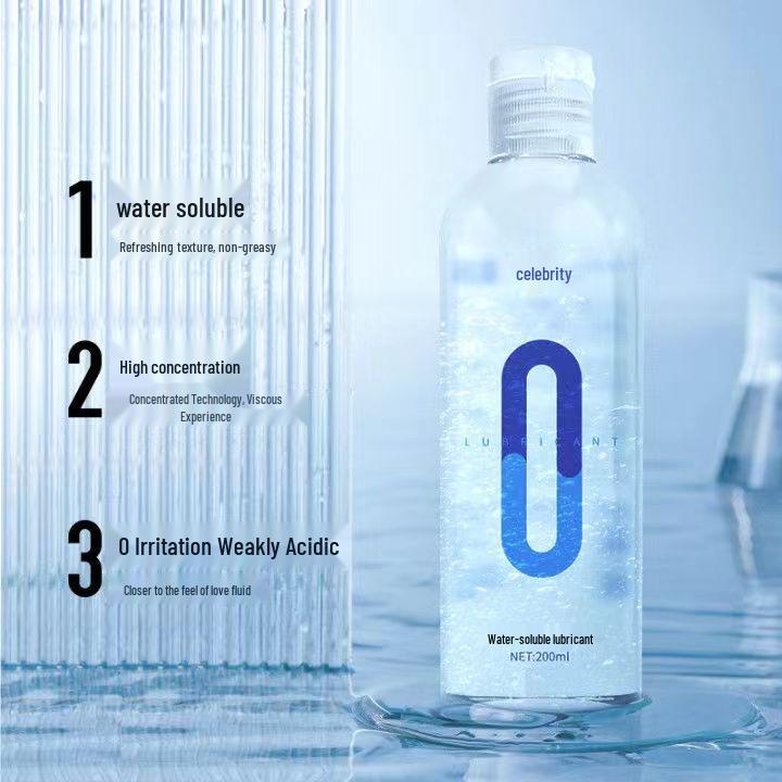 Mingliu 0 Lubricant – 200ml Hydrating Hyaluronic Acid Formula for Adults