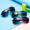 Fashion Kids Sunglasses Summer Sunshade Colorful Eyeglasses Frame Girls Boys Glasses for Children UV400 Baby Mirror Sunglass