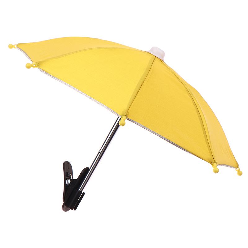 Suport pentru Telefon Mobil Motocicletă Umbrelă Parasolar Impermeabil Cască Mică Protecție Solară Suport Telefon Suport Protejează Telefonul de Ploaie