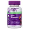SmartyPants, Organic Gummy Jelly for Toddlers, Multi & Omega Gummy Jelly, Mixed Berry & Cherry Flavor, 45 Gummy Jelly Pieces
