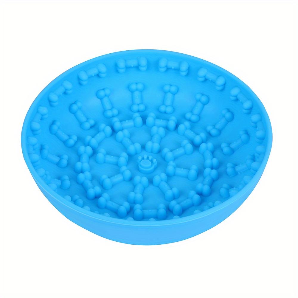 Slow Food Bowl Feeder Pet Bowl Tableware Anti-tip Pads Suction Cups Slow Food Basins Plates Massage Licking Dog Food Bowl