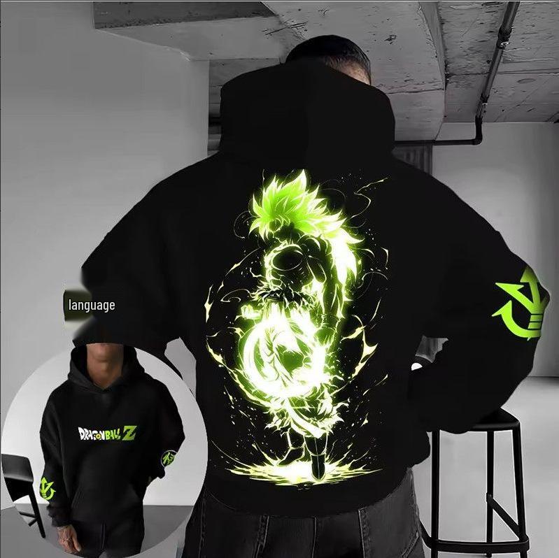 2025 Herren Dragon Ball Meister Roshi Lässiger Trend Hoodie