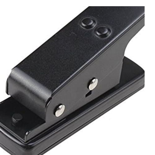 Professional Guitar Plectrum Punch Pick Portable Pick Puncher Pick Maker DIY Card Cutter Machine Black Durable and Nice