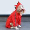Lightweight Waterproof for Jacket Small to X-Large Dogs and Puppies Ponchos Hood Rain Gear For Pet Dog with Hood 8 Sizes
