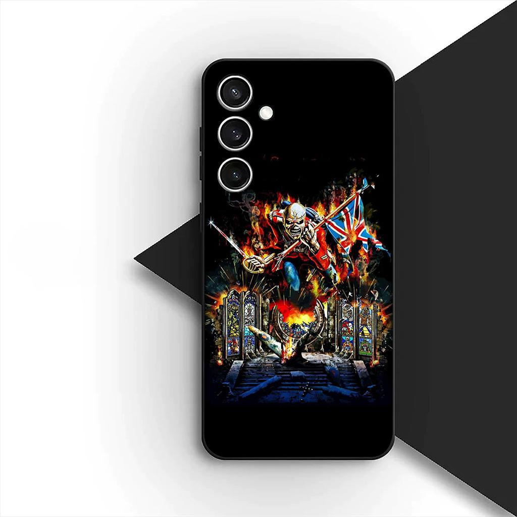 I-Irons Poster M-Rocks M-Maidens Phone Case for Samsung Galaxy S20 S22 S21 FE Ultra Plus A07 A17 A15 A16 A25 A57 A37 Cover