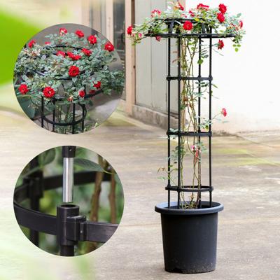 Garden Trellis for Climbing Plants Outdoor Mushroom Top Design Plant Stand Easy Installation Plant Trellis Support Cage for Climbing Vine Rose