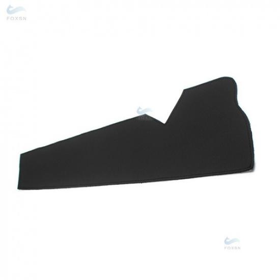 LHD 1*Black Leather Driving Door Armrest Handle Cover For BMW 5 Series F10 F18