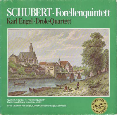 LP Record FRANZ SCHUBERT - KARL ENGEL , DROLC - Forellenquintett  63742 Eurodisc Ausles 1975 Germany Classical Used