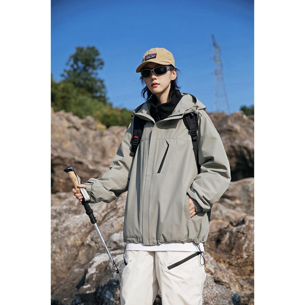 Autumn High-quality Trendy Brand, Grain Liner, Three-proof Charge Jacket