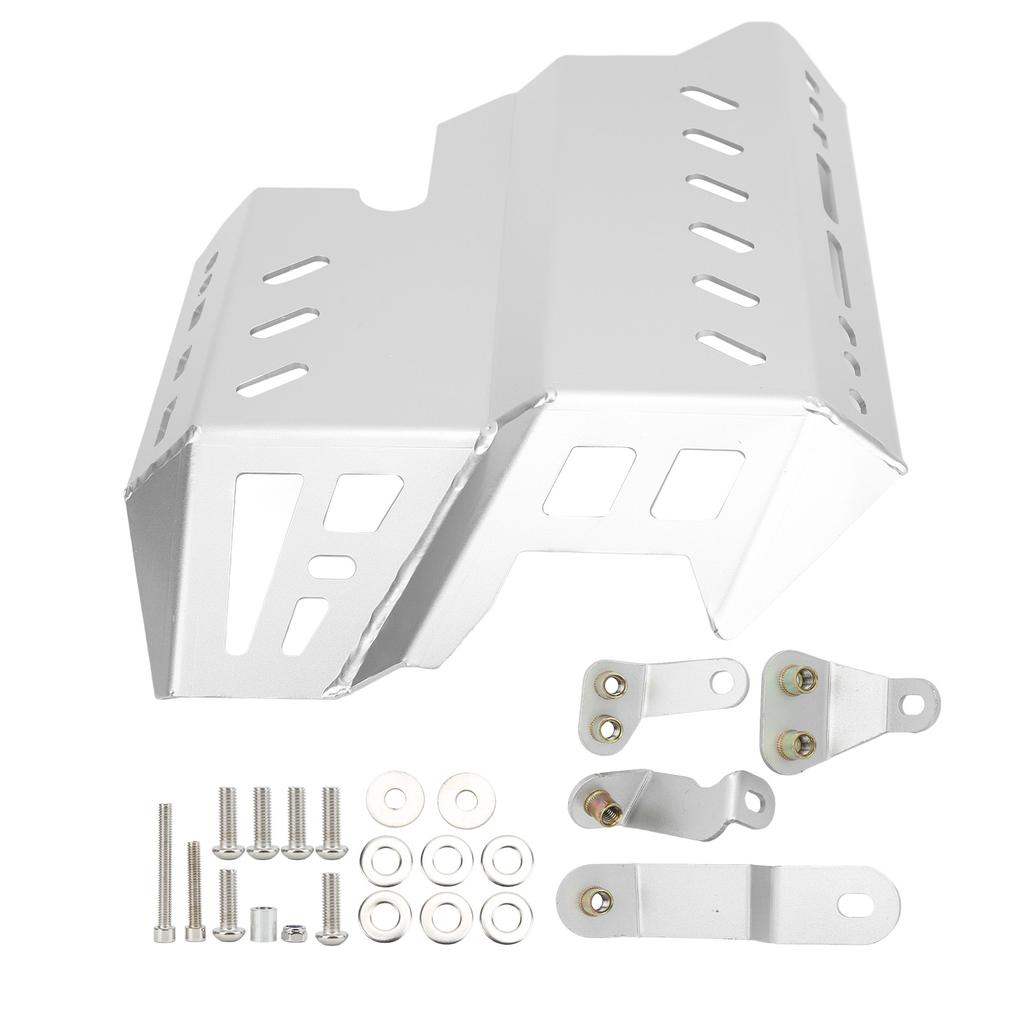 Motorcycle Engine Under Guard Protection Carbon Steel Replacement for CB500X CB400X 2019‑2021Silver