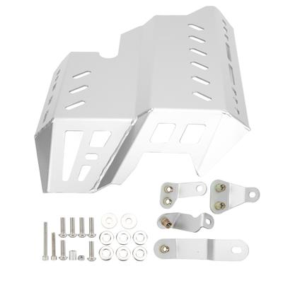 Protecție Inferioară Motor Motocicletă Oțel Carbon Înlocuire pentru CB500X CB400X 2019‑2021Argintiu