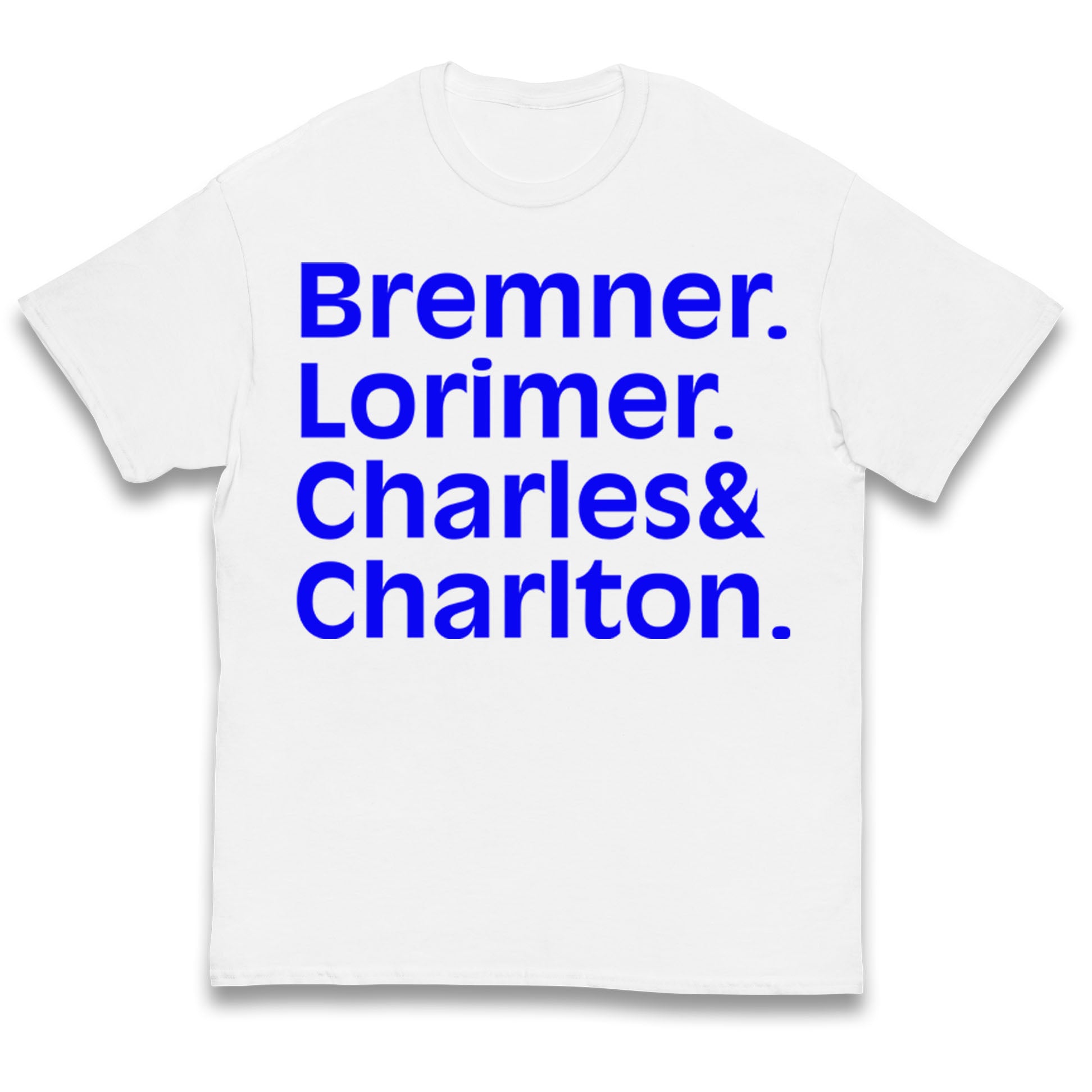 

Bremner Lorimer Charles & Charlton Kids T Shirt 100