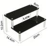 1 Pcs 1-5 Layers Acrylic Ladder Display Stand Perfume Doll Cakes Transparent Acrylic Storage Display Rack