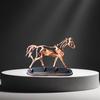 Figurine Collectible Horse Ornament Tabletop Decoration Sculpture for Furniture Desk Decoration Bookcas Office Home Decor