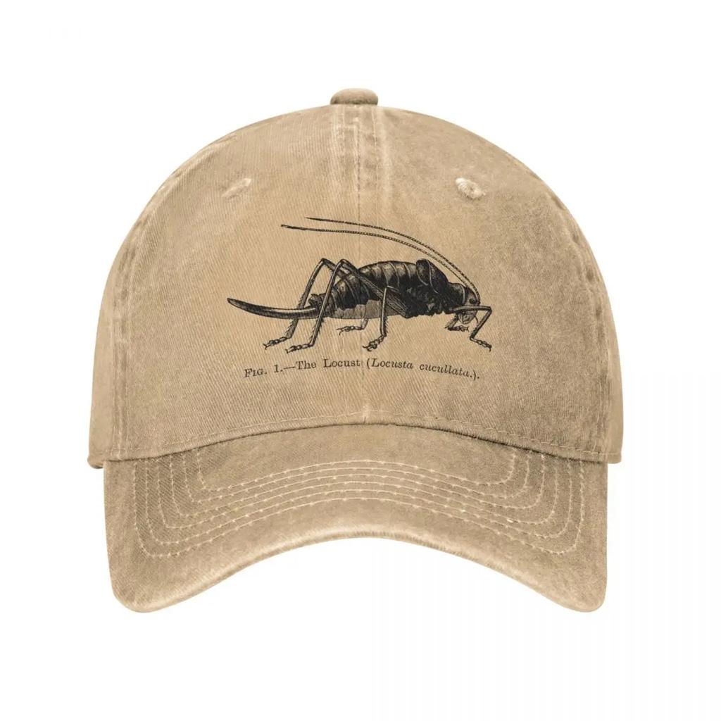 Locust Baseball Cap Sunscreen Bobble Hat Rugby Ladies Hat Men'S