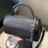 Korean Version of Fashion Handbag Women's 2025 Winter New Retro Letter Shoulder Messenger Bag Niche Design Small Square Bag