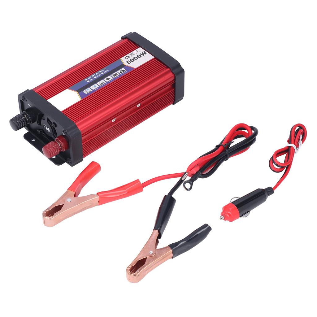 Car Inverter Modified Sine Wave Vehicle Power USB Charger Converter Adapter 2000W12V to 110V