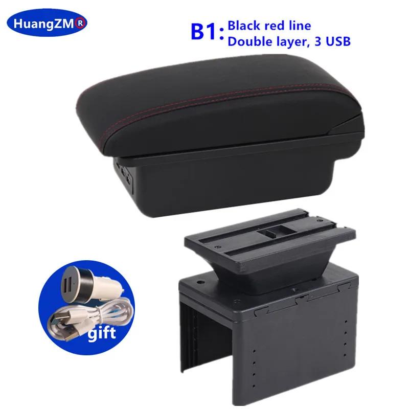 For Fiat Grande Punto Armrest Box for Fiat Punto Car Armrest Box Central Storage Box Interior Retrofit Car Accessories