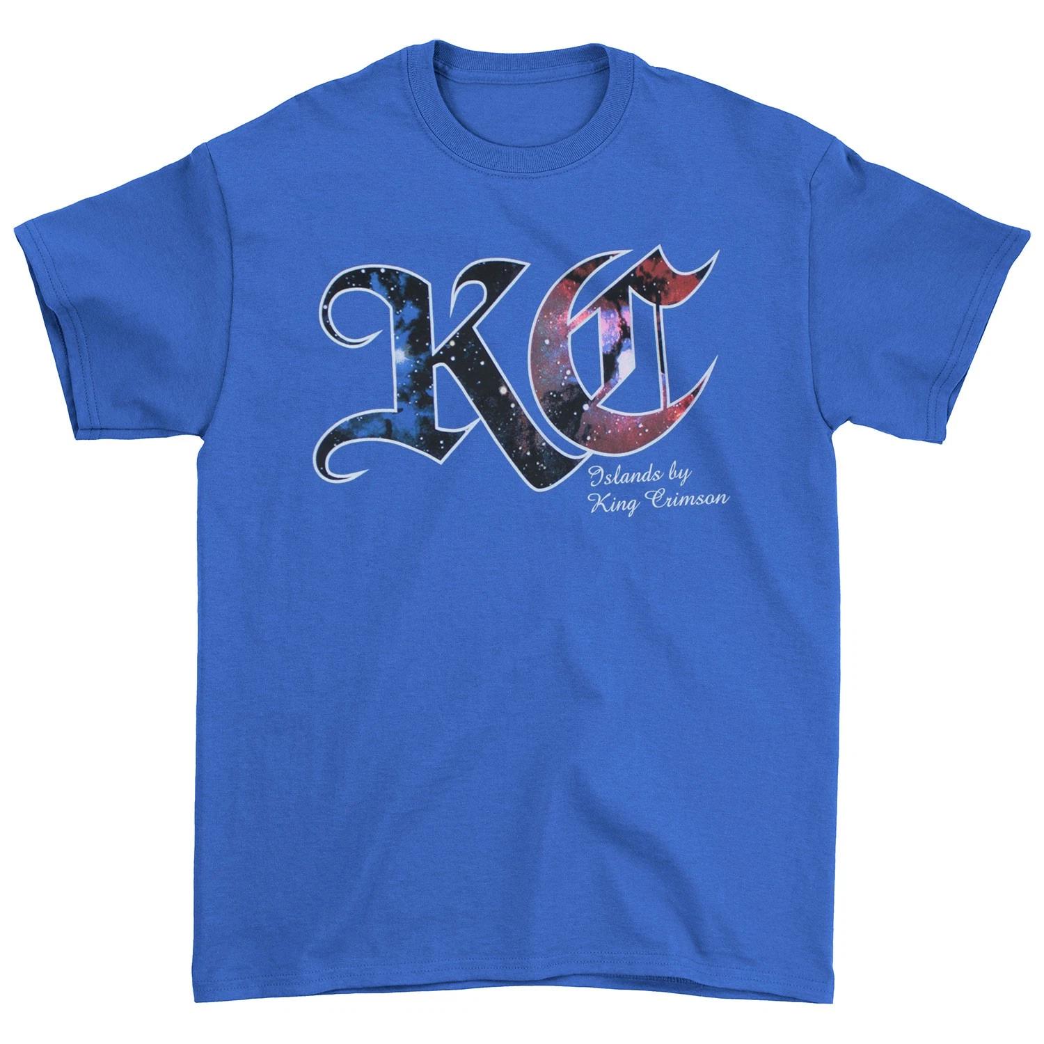 Мужская футболка King Crimson Islands от King Crimson XXX-Large Синяя XS