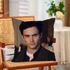 PPenn Badgley Print Polyester Pillow Case for Valentine gift Home Sofa Cushion Cover Decoration Custom