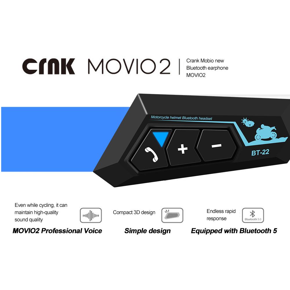 BT22 Bluetooth Motocyklová Helma Headset Sluchátko Bezdrátové Motorové Kolo Handsfree Stereo Sluchátko Reproduktor S Měkkým Mikrofonem