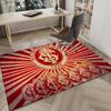 Intercontinental Football Crest Area Rug for Office, Chair Rug, Decorative Carpet Livingroom Mat, Large Size Fan gifts Christmas gifts
