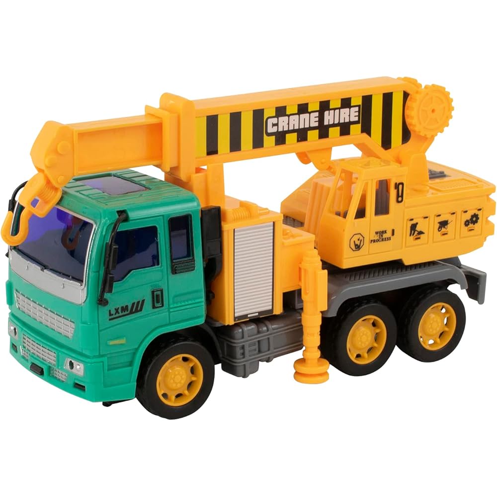 Maruka Friction Powered Crane Toy Vehicle for Ages 3 and Up 168456