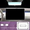 Equation Leopard Titanium 7 EV Central Control Screen Protector: Silicone Anti-Scratch Noise Reduction Interior Accessory