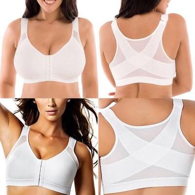 S-5XL Posture Corrector Lift Up Bra WomenCross Back Bra Breathable Underwear Shockproof Sports Support Fitness Vest Bras