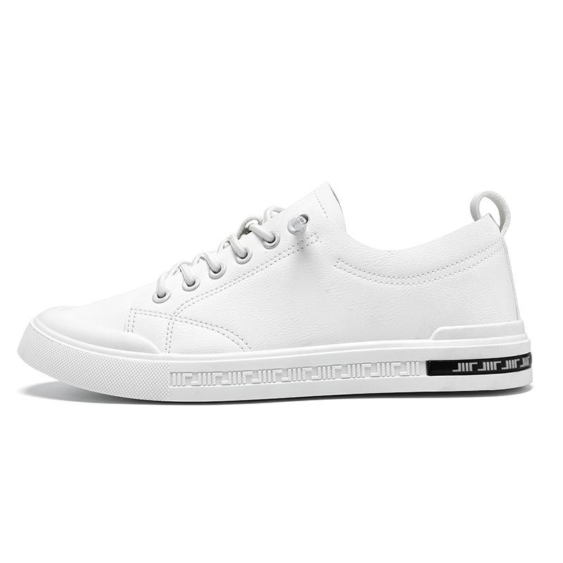 Cross-Border Hair Men'S Shoes Summer Men'S Large Size Versatile Men'S Shoes Trendy Boys Mid-Top Board Shoes Casual Little White Shoes