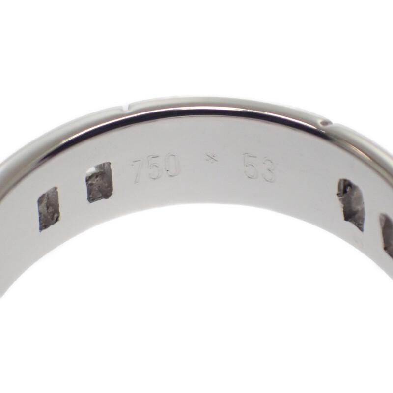 HERMES  #13(JP Size)  ring K18 white gold mens