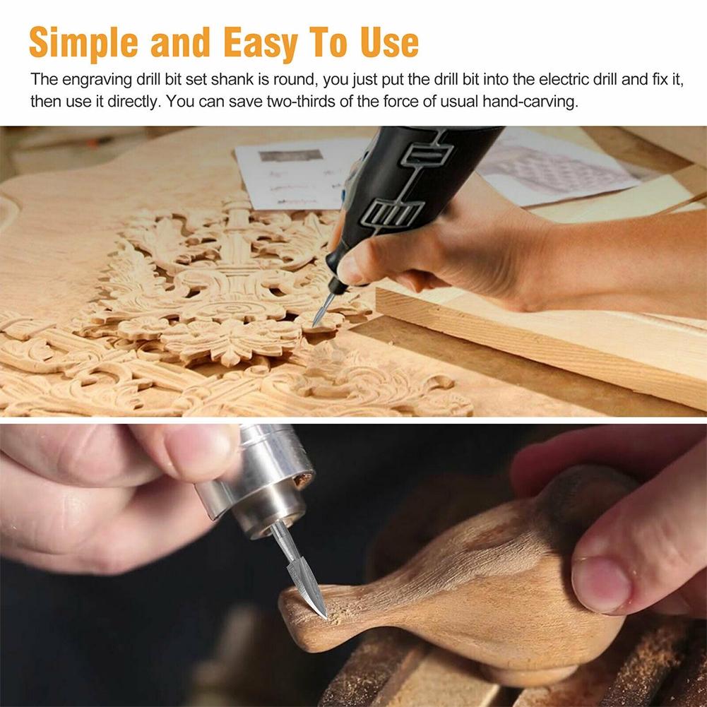 Brand New Wood Carving Tools Drill Bit For Woodworking