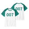 Season 2 Squid Seong Gi-hun Cosplay Costume 456 388 001 Boys Girls Tshirt 3D Print Games Sweatshirt for Party Clothing Sport Tee