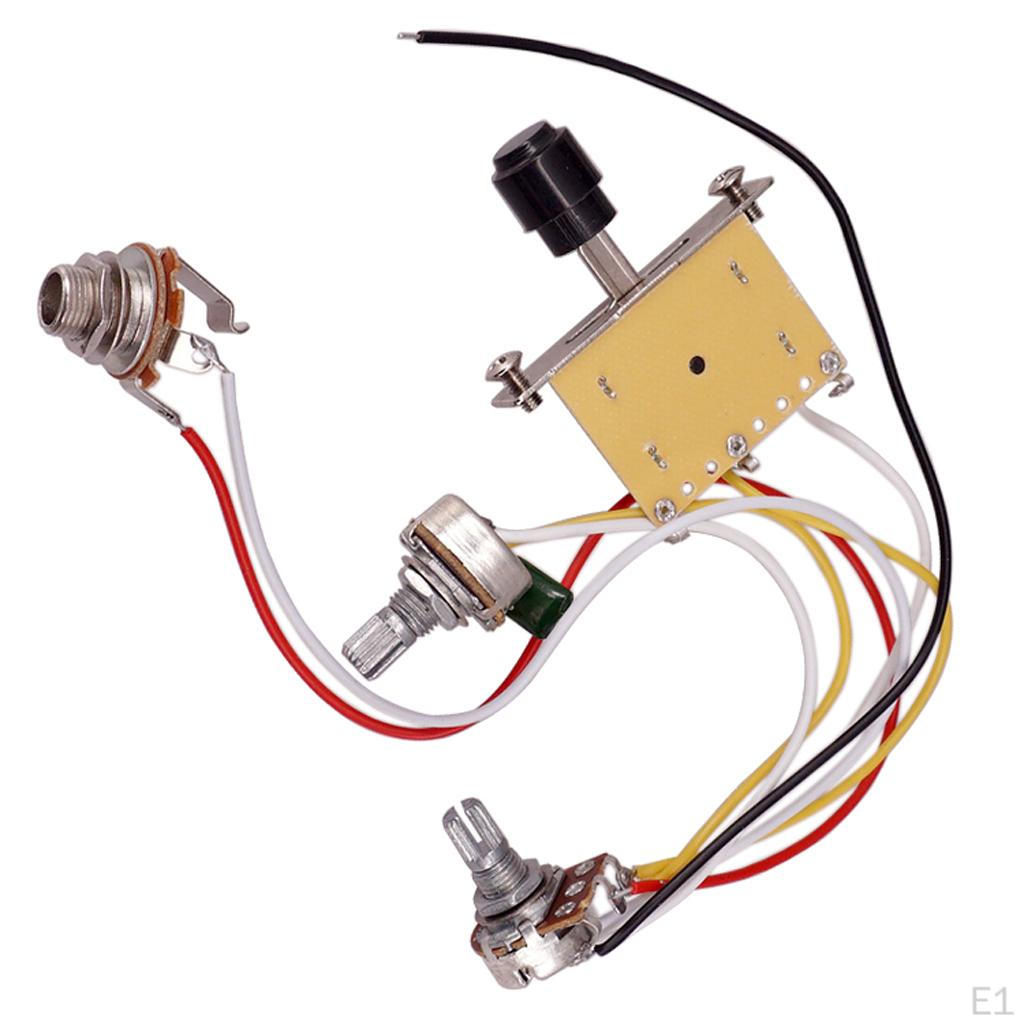 Circuit Wiring Toggle Switch For Electric Guitar