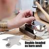 Double Ended Horn Anvil Double Ended Workbench Horn Anvil Stand Metal Forging Workbench Double-headed ox horn anvil