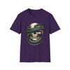 Unisex Softstyle T-Shirt Totenkopf Schlange Gothic Horror Fantasy Okkult Gruselig