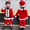 New Year Children Christmas Clothes Santa Claus Xmas Suit Wear Performance Clothing  New Year Gift
