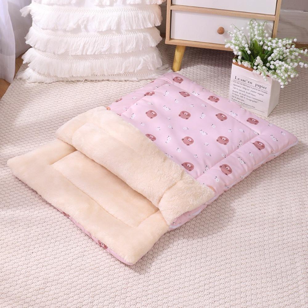 New Comfortable Pet Snuggle Sack Cat Sleeping Bag Winter Indoor Dogs Cats Warm Bed Fleece Cotton Pet Supplies Sleeping Bag Nest