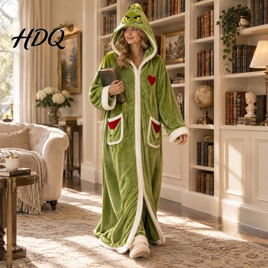 Christmas Theme Printed Wrap Hooded Heated Poncho Blanket Flannel Wearable USB Heating Cape Gift for Her on with Festive Print Cozy Winter