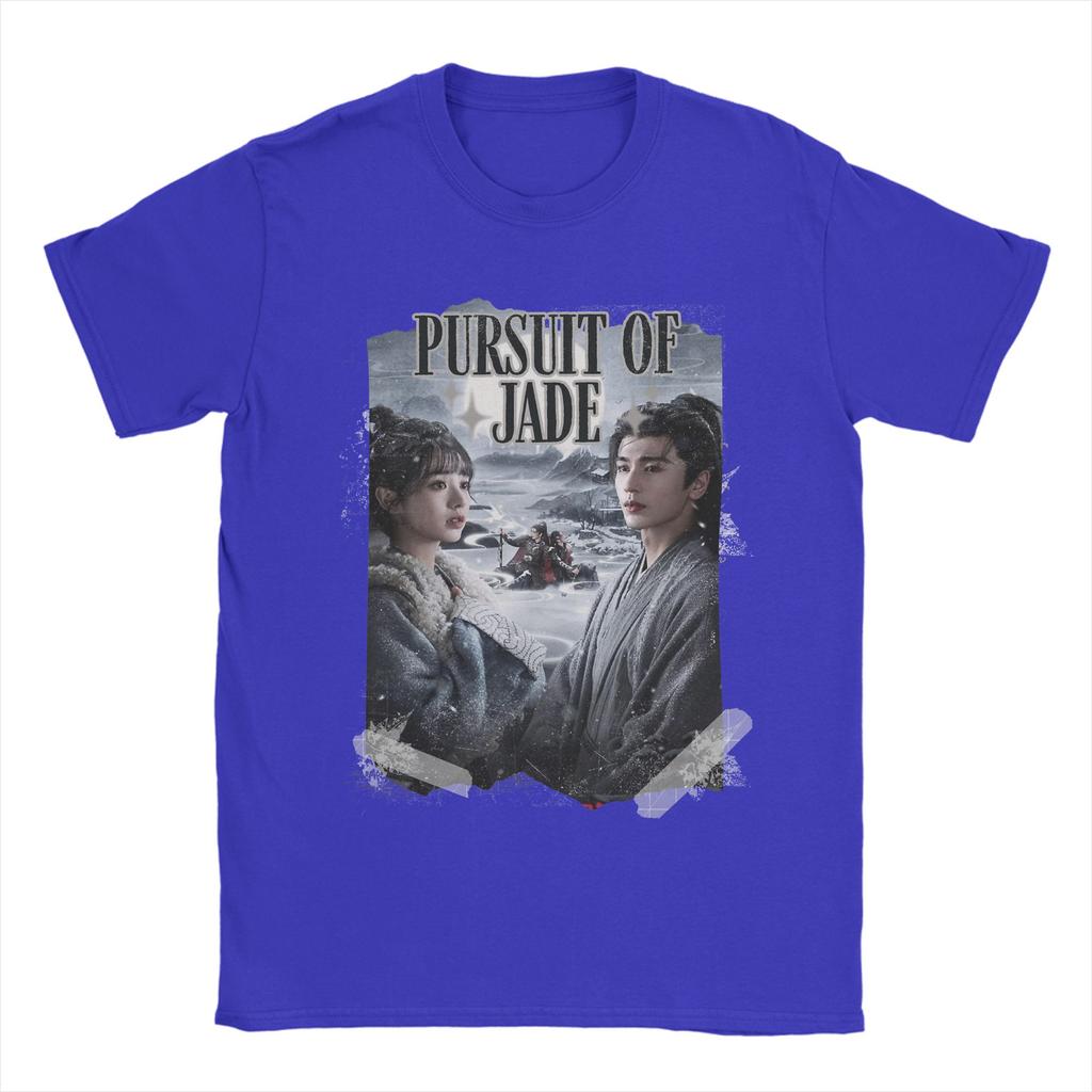 Pursuit of Jad Chinese Drama T Shirt for Unisex  Cotton Funny TShirts Round Collar  Tees Short Sleeve Clothing Printing