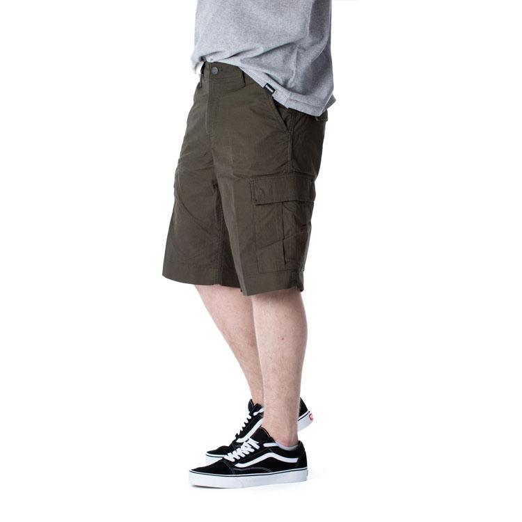 Carhartt WIP Regular Cargo Shorts Multi-Pocket Comfortable Work Shorts Men Shorts Olive I028246-63-02