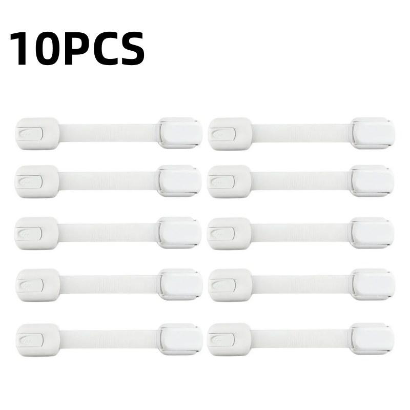 Baby Safety Lock Drawer Adjustable Child Safety Strap Locks No Drilling Multi-Purpose Window Locks Cabinets Drawers Doors Latche