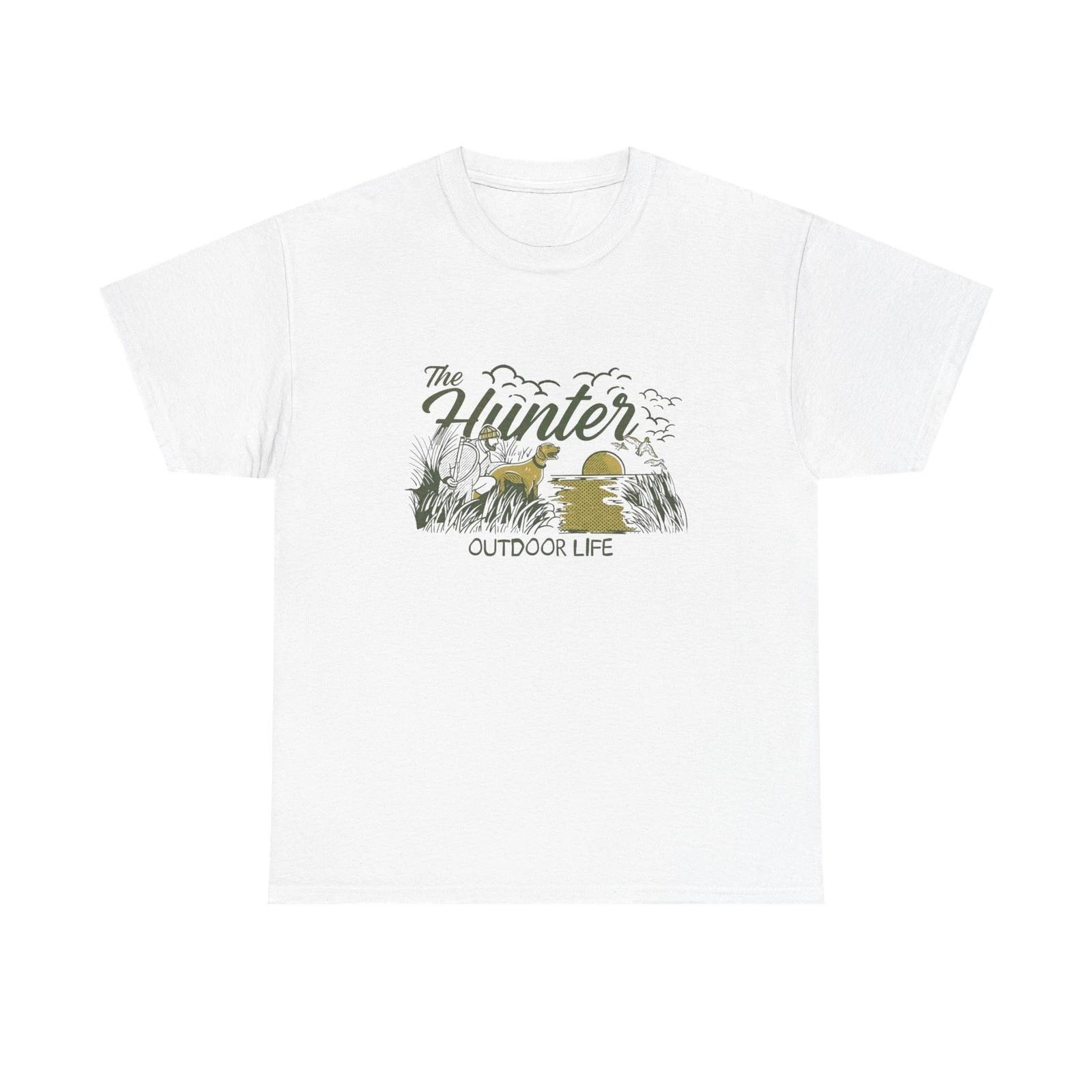 

The Hunter Outdoor Club Graphic T Shirt Unisex Heavy Cotton Tee S