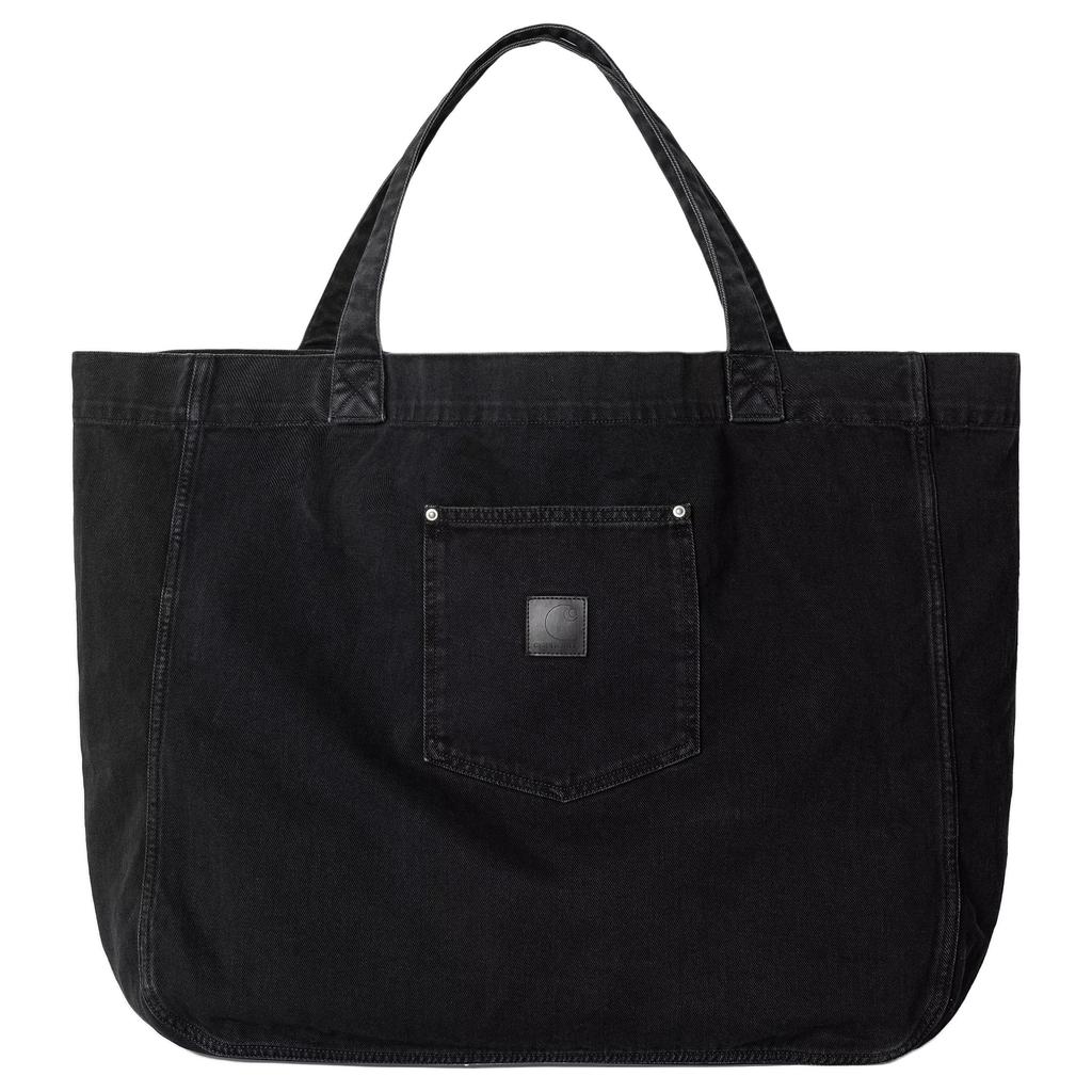 New Carhartt WIP Cotton Tote Bag Shopping Bag Handbag Unisex Black I034324-89-06
